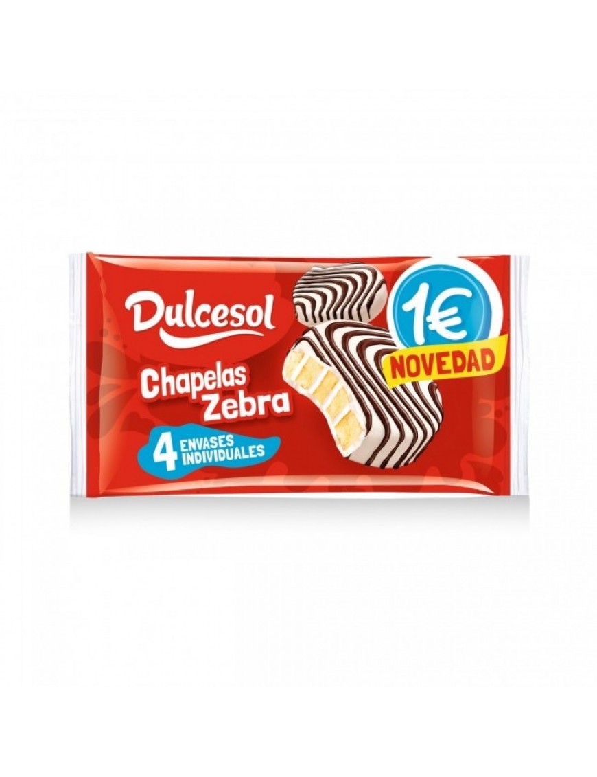 DULCESOL CHAPELA ZEBRA 3 UD P/135 GR 1€