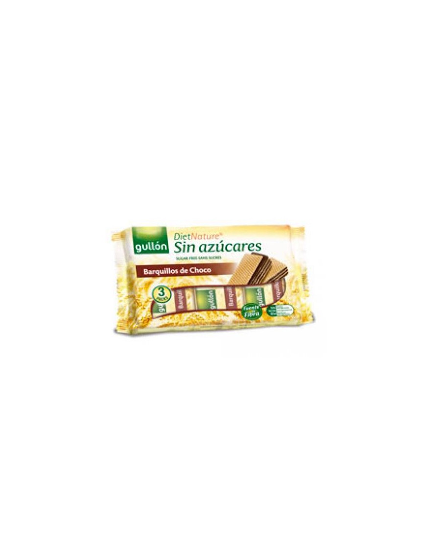 GALLETAS GULLON BARQUILLOS CHOCO DIET P/180 GR