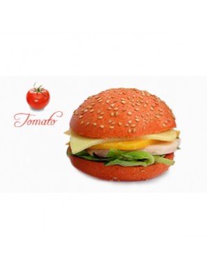 PAN HAMBURGUESA MINI HAPPY BUNS TOMATE CONG. C/50U