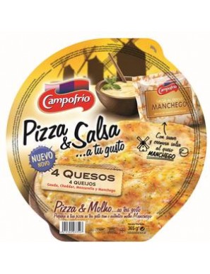 PIZZA CAMPF/360 GR.4.QUESOS MASA FINA C/3352