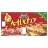 PIZZA CASATARRD/SANDWICH MIXTO JAMON/QUESO PACK/2