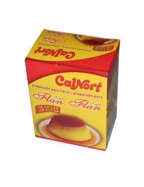 FLAN SABOR VAINILLA CALNORT 8 RACIONES 2X65GR