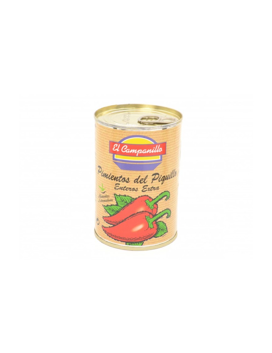 PTO.PIQUILLO EXTRA CAMPANILLO LATA 390 GR.