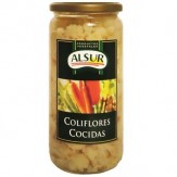 COLIFLOR COCIDA ALSUR TARRO CRISTAL 660 GR