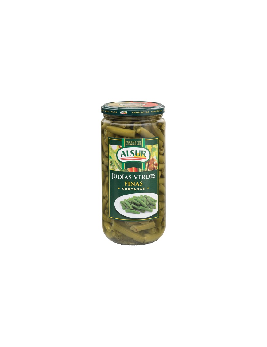 JUDIA VERDE FINA ALSUR TARRO CRISTAL 660 GR