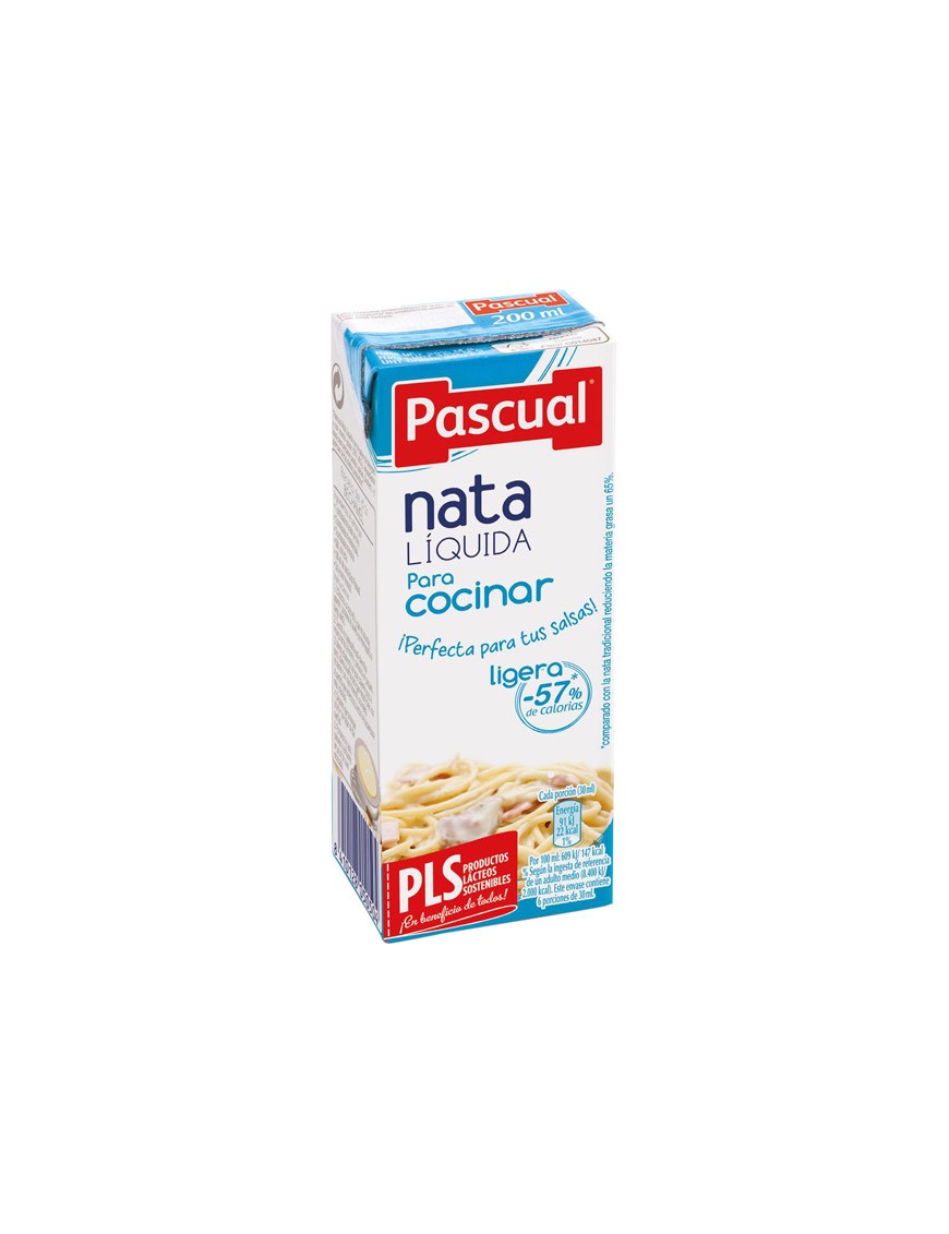 NATA COCINA-18%MG LIG.PASCUAL AZUL B/200 ML