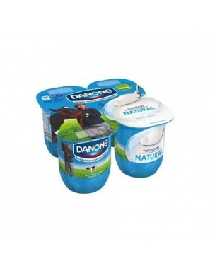 DANONE YOGUR NATURAL PACK 4U