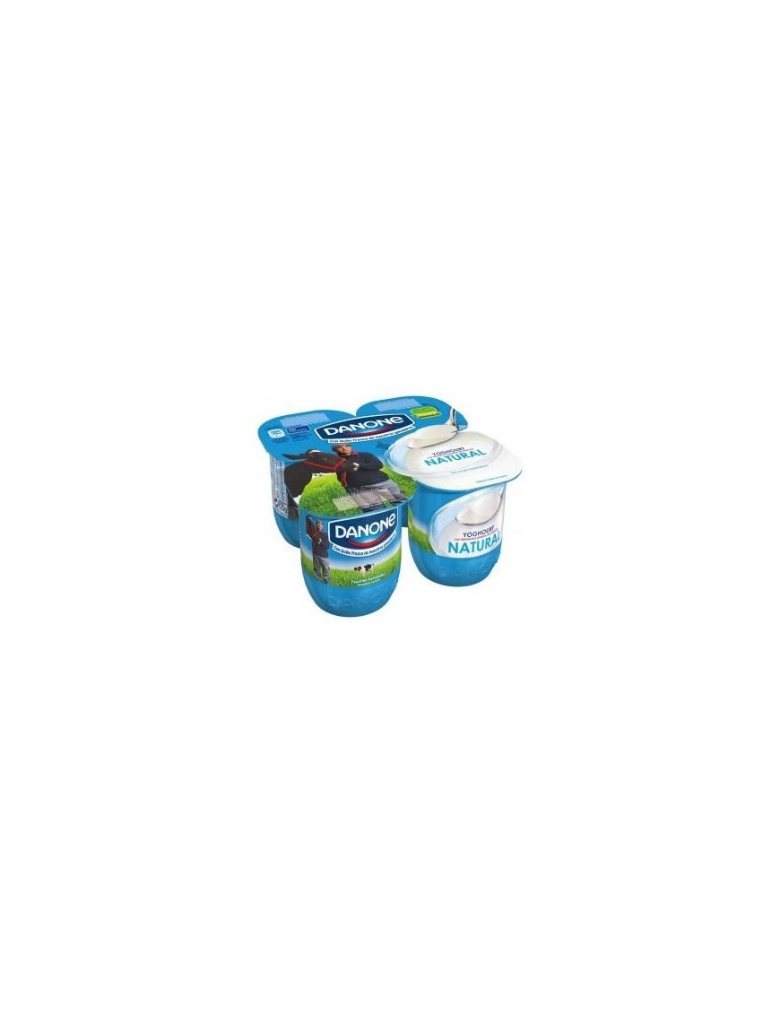 DANONE YOGUR NATURAL PACK 4U