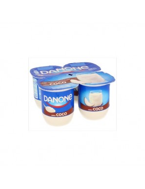 DANONE YOGUR SABOR COCO PACK 4 UD