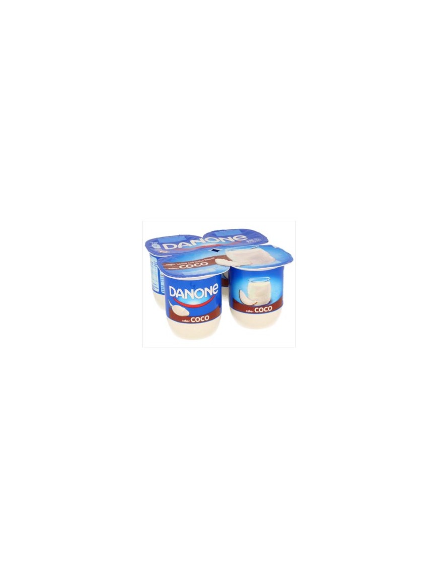 DANONE YOGUR SABOR COCO PACK 4 UD