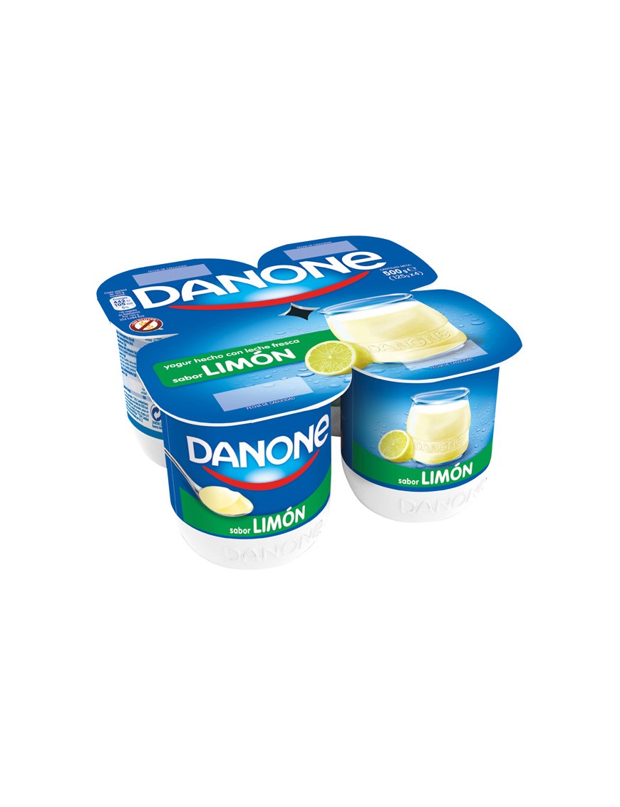 DANONE YOGUR SABOR LIMON PACK 4 UD