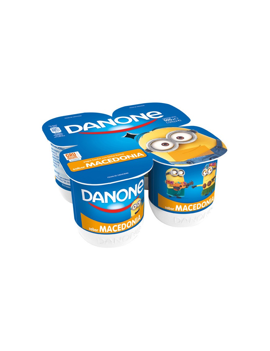 DANONE YOGUR SABOR MACEDONIA PACK-4 UD