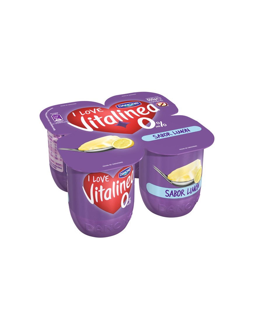 DANONE VITALINEA SABOR LIMON PACK-4 UD