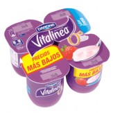 DANONE VITALINEA CREMOSO CON FRAMBUESA P/4UD.