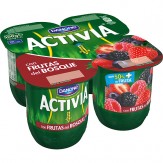 DANONE ACTIVIA FRUTOS DEL BOSQUE  PACK-4 UD