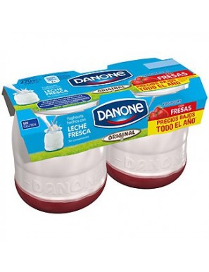 DANONE ORIGINAL CRISTAL CON FRESA PACK-2 UD