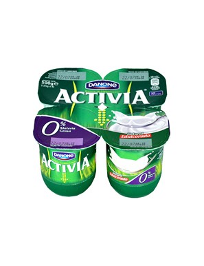 DANONE VITALINEA 0% NATURAL PACK-4 UD