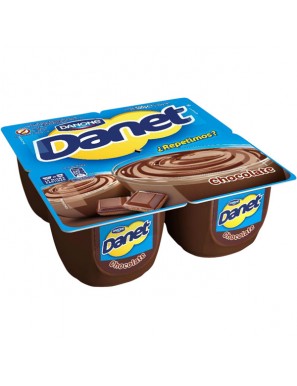 DANONE DANET NATILLAS CHOCOLATE PACK-4.UD.