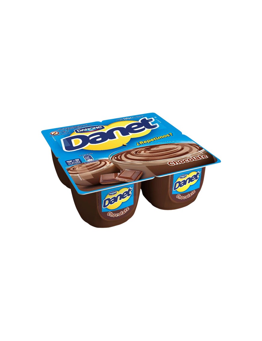 DANONE DANET NATILLAS CHOCOLATE PACK-4.UD.