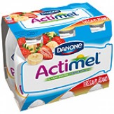 DANONE ACTIMEL  FRESA/PLATANO KIDS 6UDS