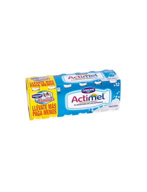 DANONE ACTIMEL NATURAL PACK-12 UD