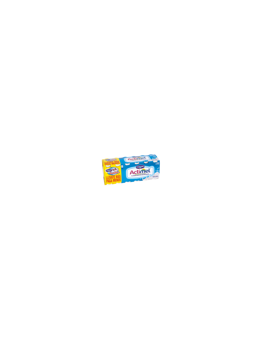 DANONE ACTIMEL NATURAL PACK-12 UD