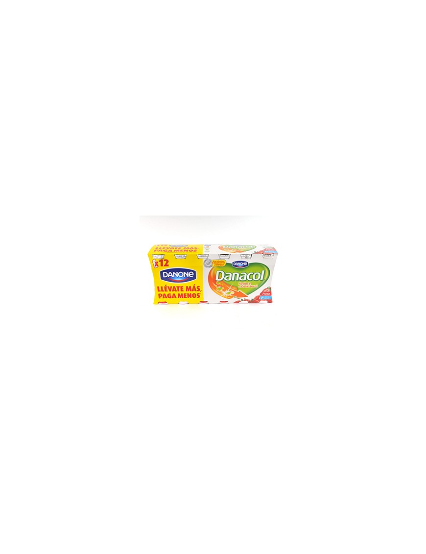 DANONE DANACOL FRESA PACK-12UD 1200GR