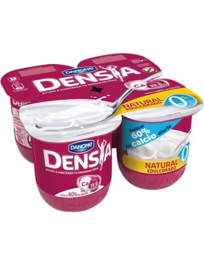 DANONE DENSIA NATURAL EDULCORADO 0% PACK/4UD