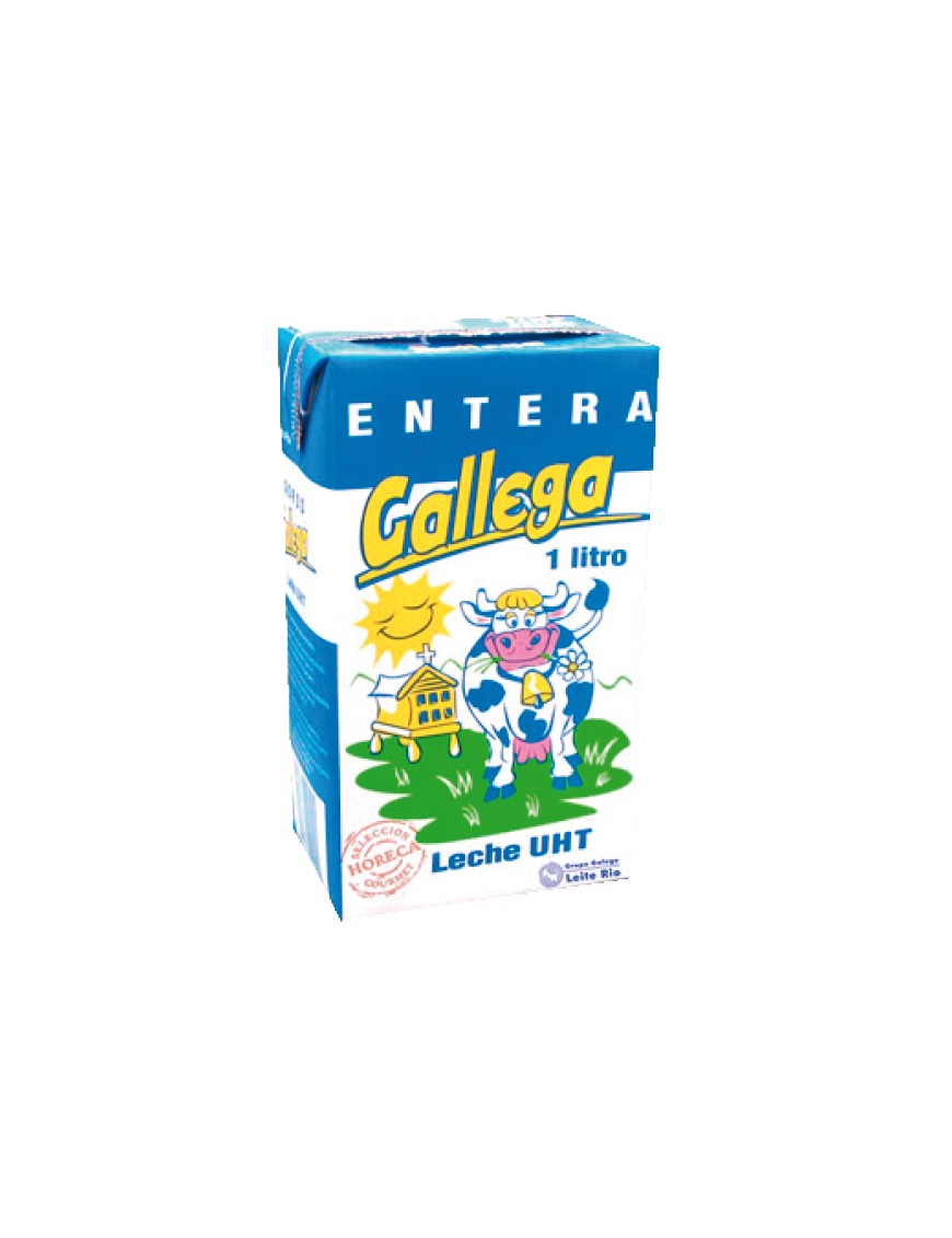 LECHE GALLEGA CLASICA ENTERA BRICK-1 LITRO