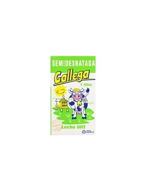 LECHE GALLEGA CLASICA SEMIDESNATA B/1.LITRO