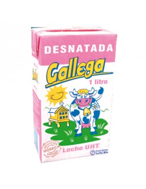 LECHE GALLEGA CLASICA DESNATADA BRICK-1.L.