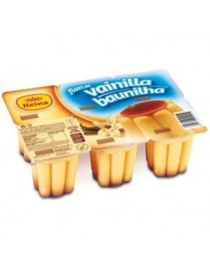 POSTRES REINA FLAN VAINILLA 100GR PACK-6UD