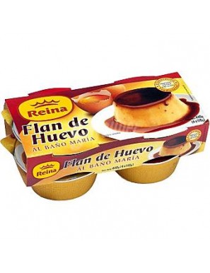 POSTRES REINA FLAN CLARA HUEVO PROTEINA PACK-2 UD