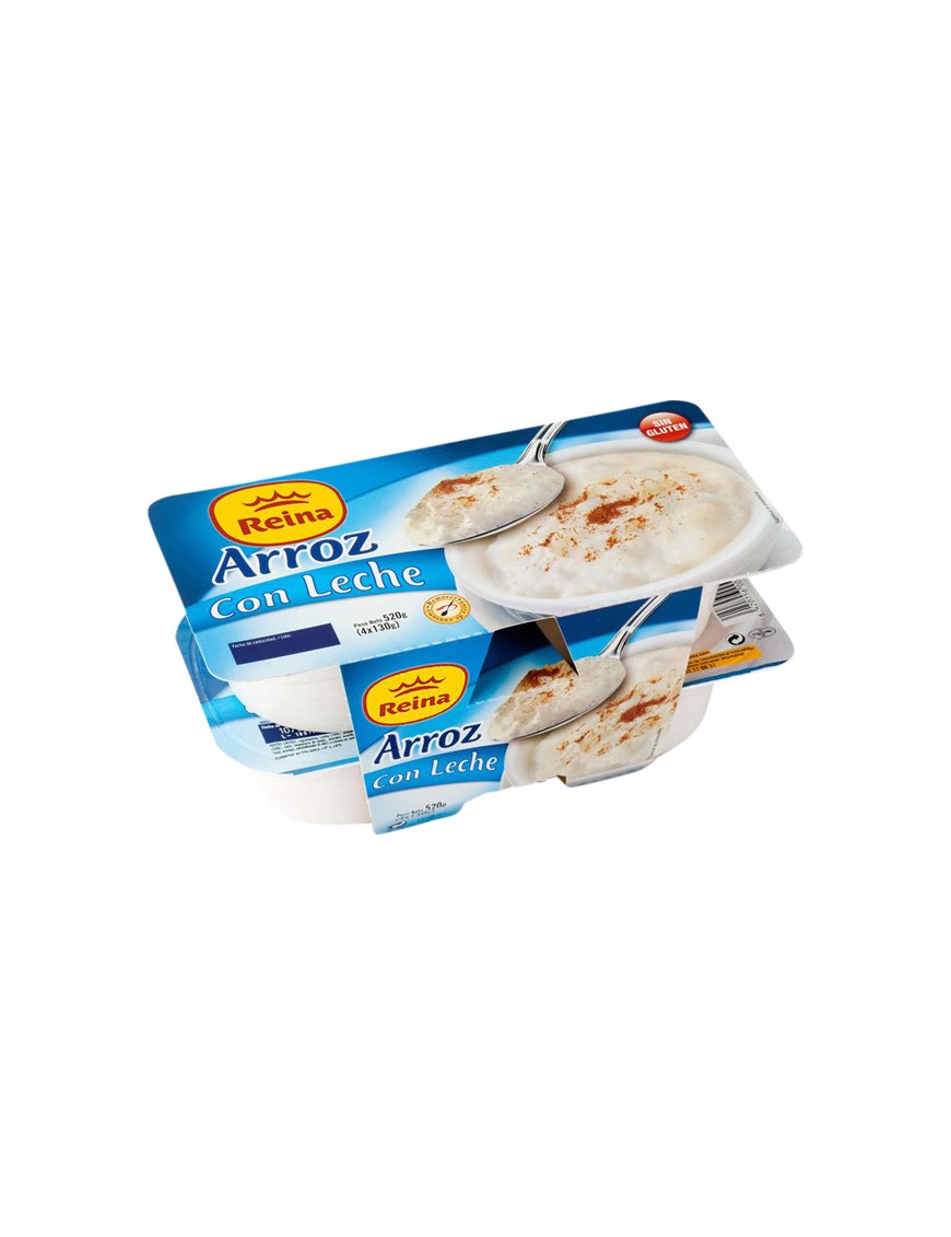 POSTRES REINA ARROZ CON LECHE 130GR PACK-4UD