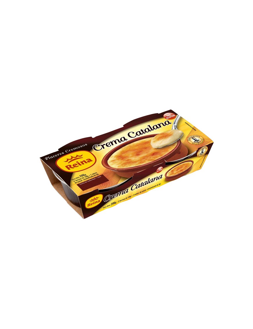 POSTRES REINA CREMA CATALANA 103GR PACK-2 UD