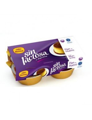 POSTRES REINA FLAN VAINILLA S/LACTOSA PACK-4X100GR