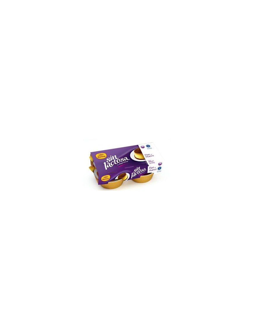 POSTRES REINA FLAN VAINILLA S/LACTOSA PACK-4X100GR