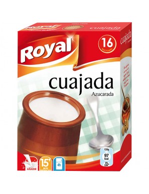 CUAJADA ROYAL16 RACIONES EST/4 SOBRES 48GR.