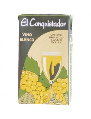 VINO BRICK CONQUISTADOR/GRAN DUQUE BLANCO 1 LITRO