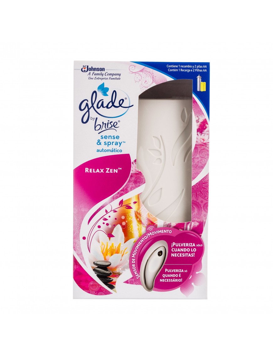 AMBIENTADOR GLADE S & S  RELAX ZEN APARATO