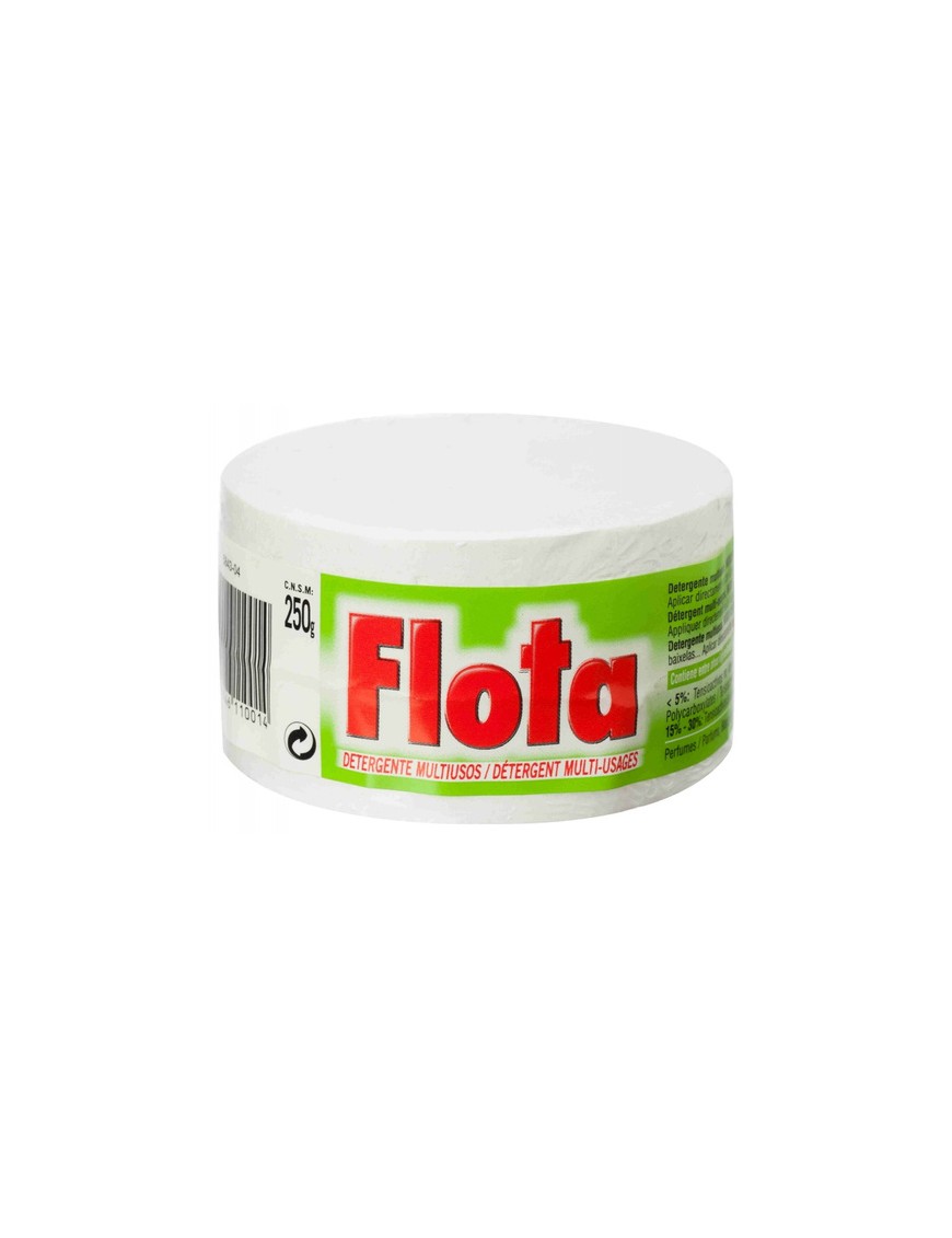 DETERGENTE FLOTA JABON PASTILLA 250 GR