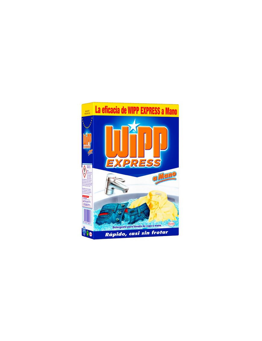 DETERGENTE WIPP A MANO PAQUETE 470 GR.