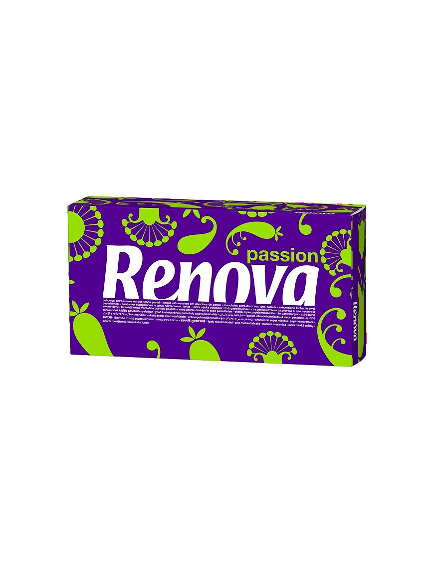 PAÑUELOS PAPEL RENOVA FACIAL 2 CAPAS C/80 UD