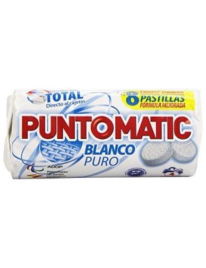 DETERGENTE PUNTOMATIC BLANCURA TOTAL 4 LAV. P/8 UD