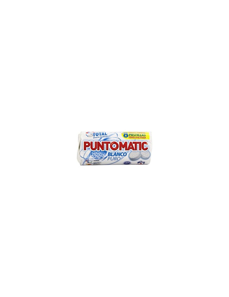 DETERGENTE PUNTOMATIC BLANCURA TOTAL 4 LAV. P/8 UD