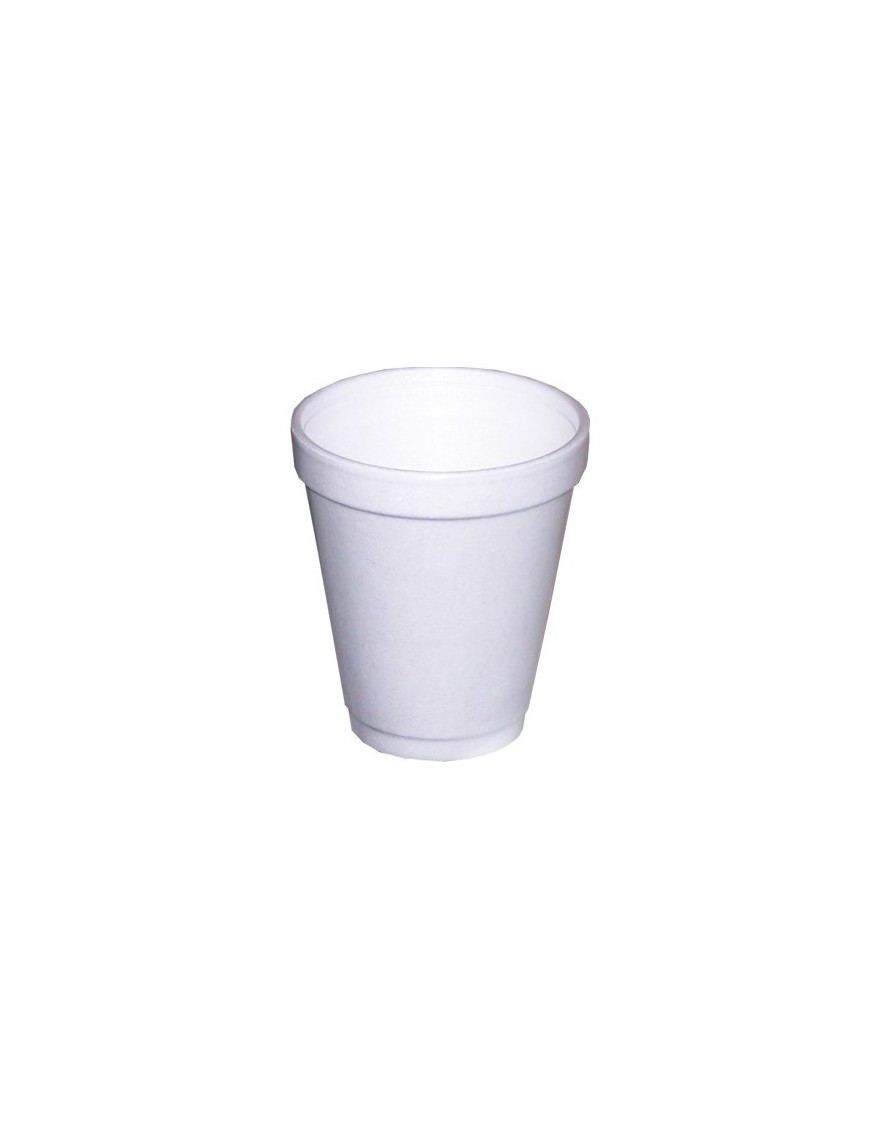 VASO  N/RET FOAM 7OZ ISOTERMO BLANCO 200CC B/50UD