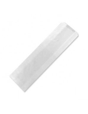 BOLSA PAPEL 1/2 BAGUETTE BLANCO (10+4X31) C/1000UD