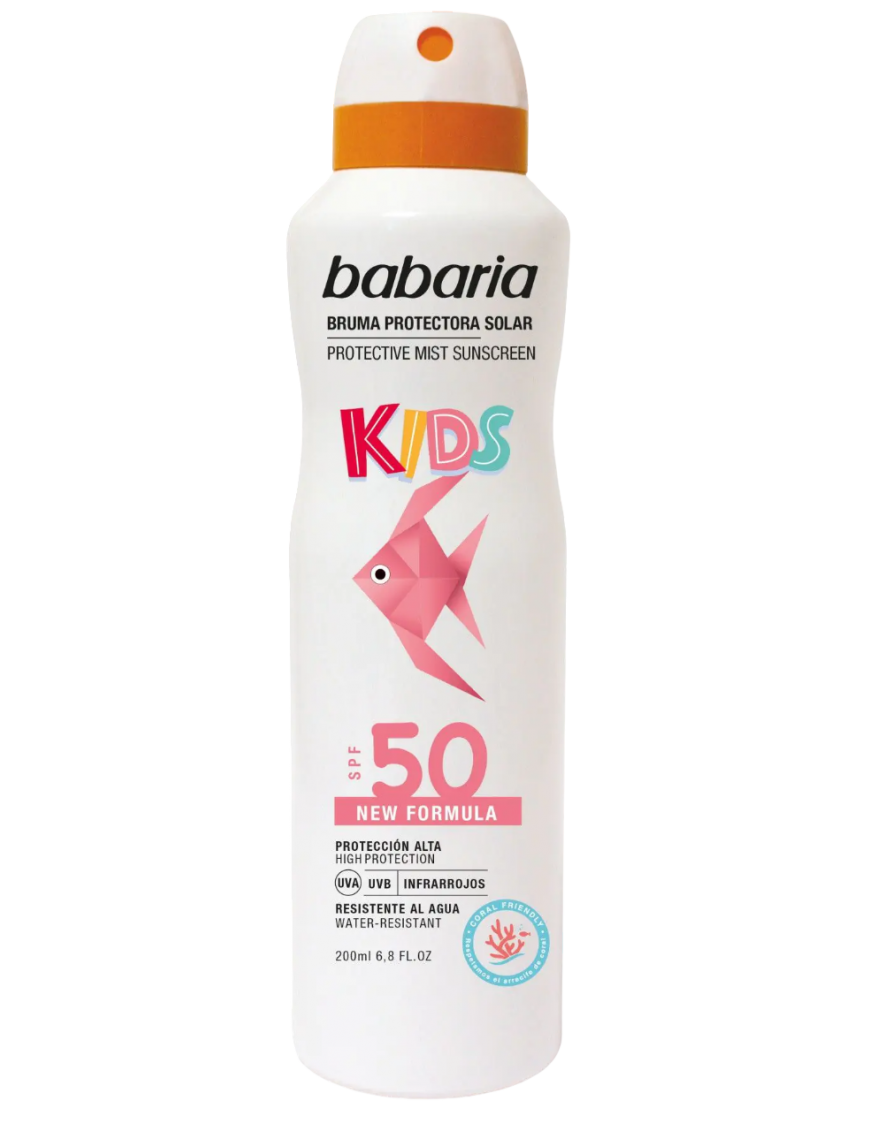 SOL BRONCEADOR BABARIA INFAN. F-50 AEROSOL 200ML