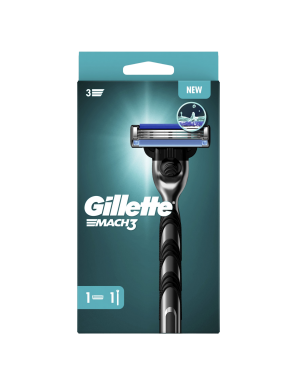 MAQUINILLA AFEITAR GILLETTE MACH-3 P/1 UNIDAD