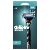 MAQUINILLA AFEITAR GILLETTE MACH-3 P/1 UNIDAD